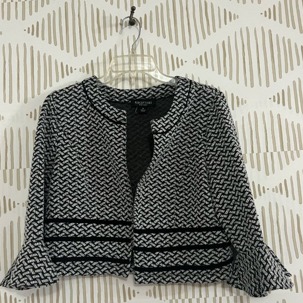 Bell Sleeve Short Blazer